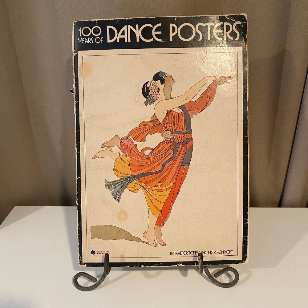 100 Years of Dance Posters Vintage Art Book 14x10 by Terry & Rennert